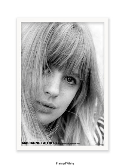 Marianne Faithfull - Kensington London 1964 - Poster