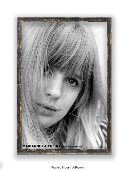 Marianne Faithfull - Kensington London 1964 - Poster