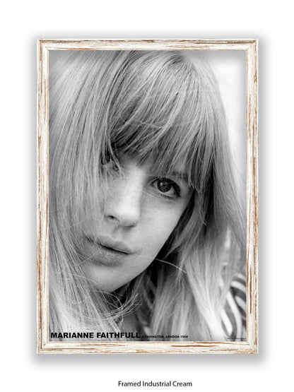 Marianne Faithfull - Kensington London 1964 - Poster