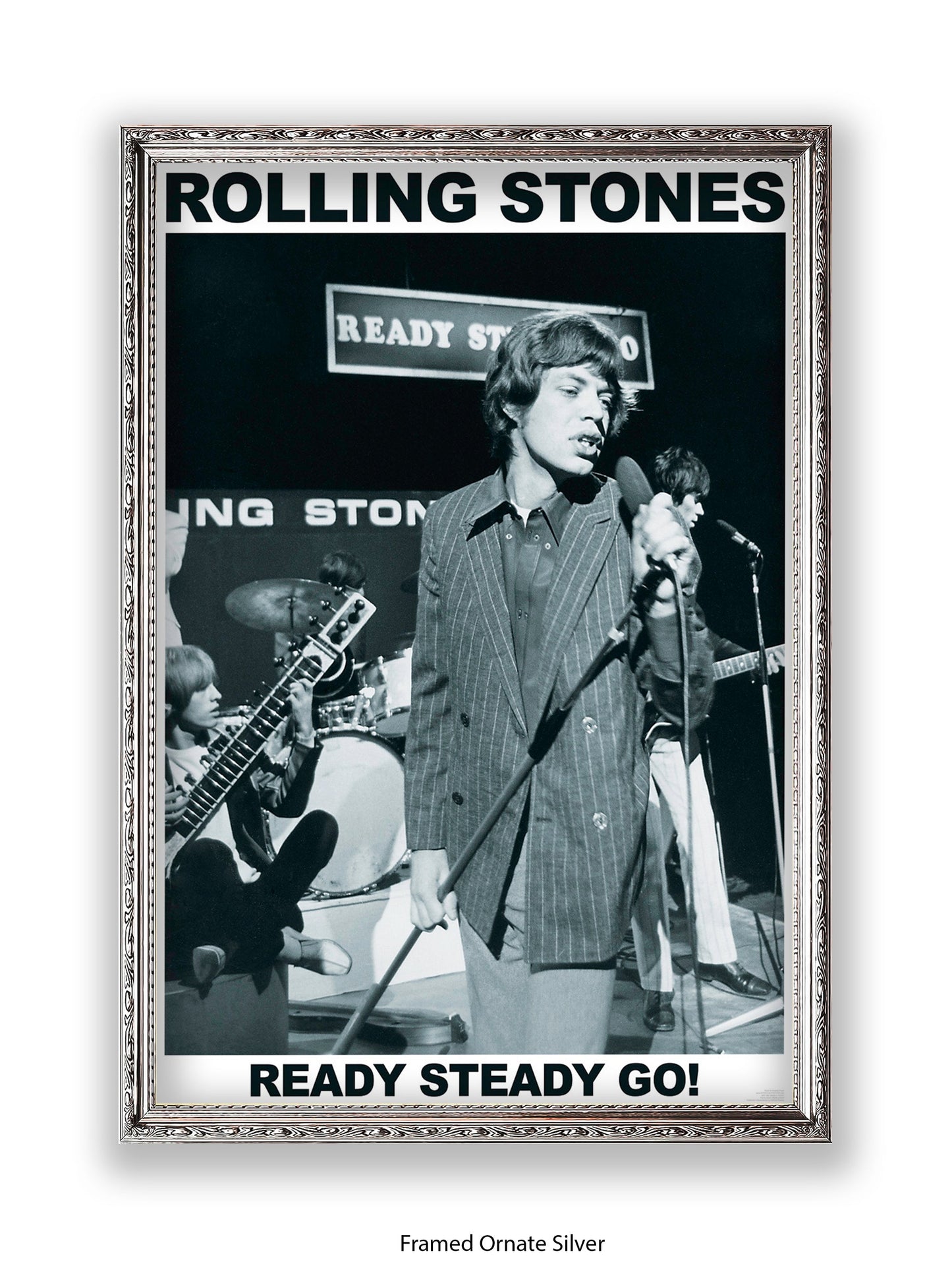 Rolling Stones - Mick Jagger - Ready Steady Go! - Poster