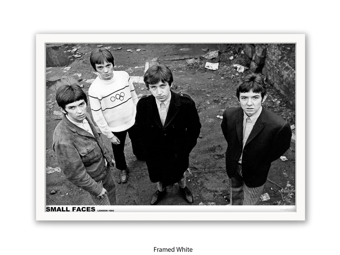 Small Faces London 1965 Poster