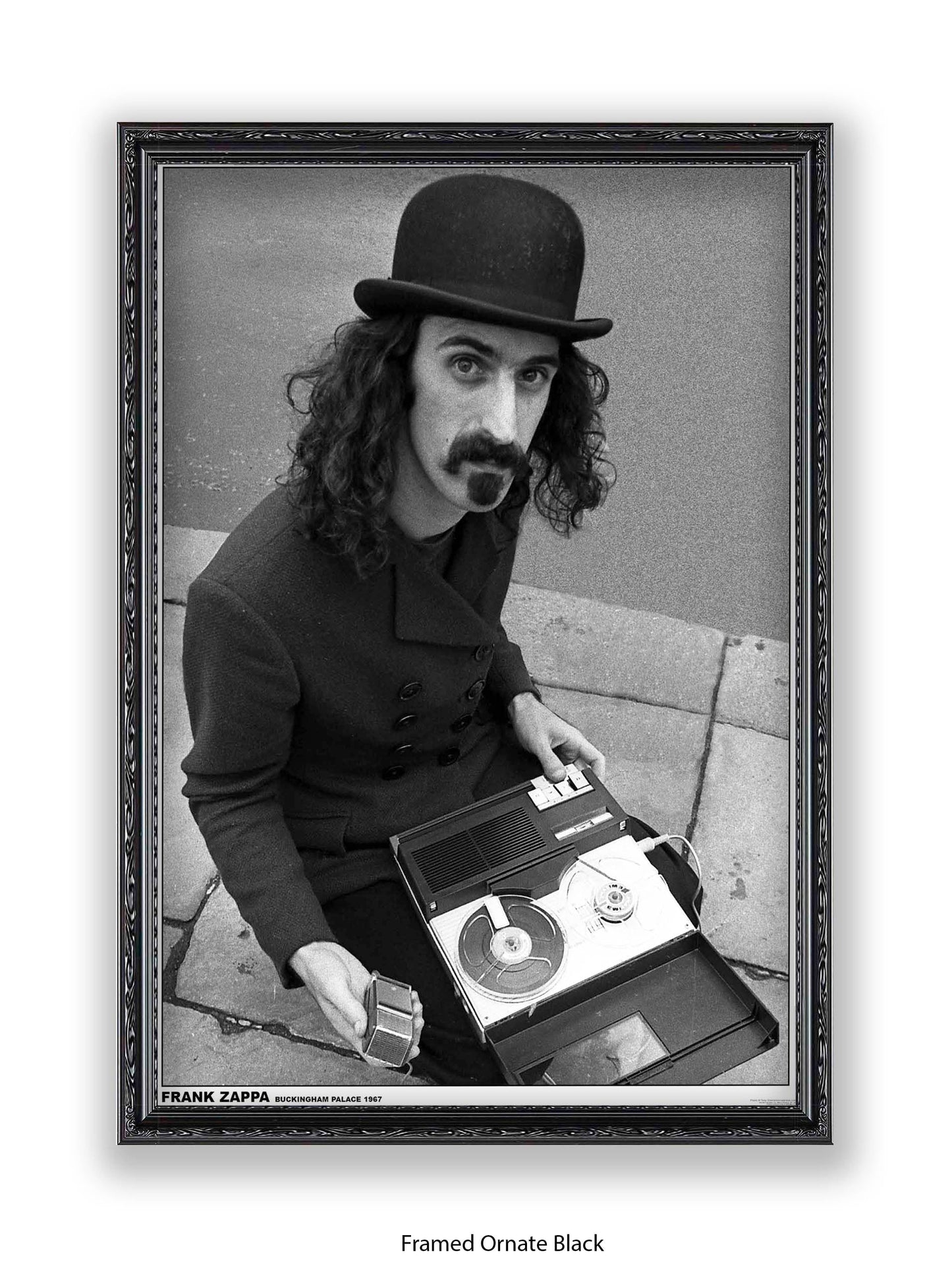 Frank Zappa - Buckingham Palace 1967 - Poster