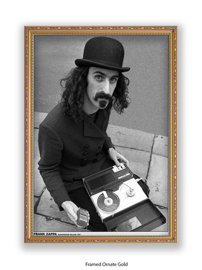 Frank Zappa - Buckingham Palace 1967 - Poster