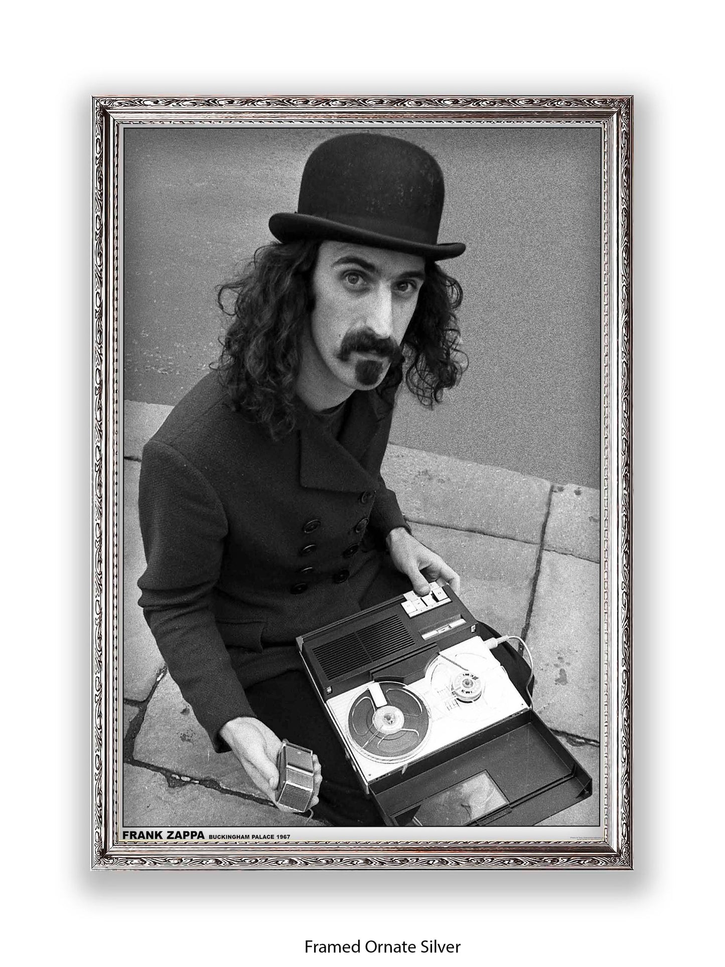 Frank Zappa - Buckingham Palace 1967 - Poster