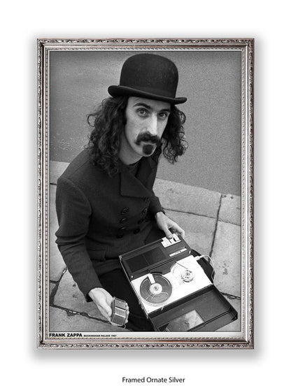 Frank Zappa - Buckingham Palace 1967 - Poster
