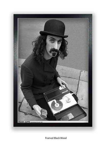 Frank Zappa - Buckingham Palace 1967 - Poster