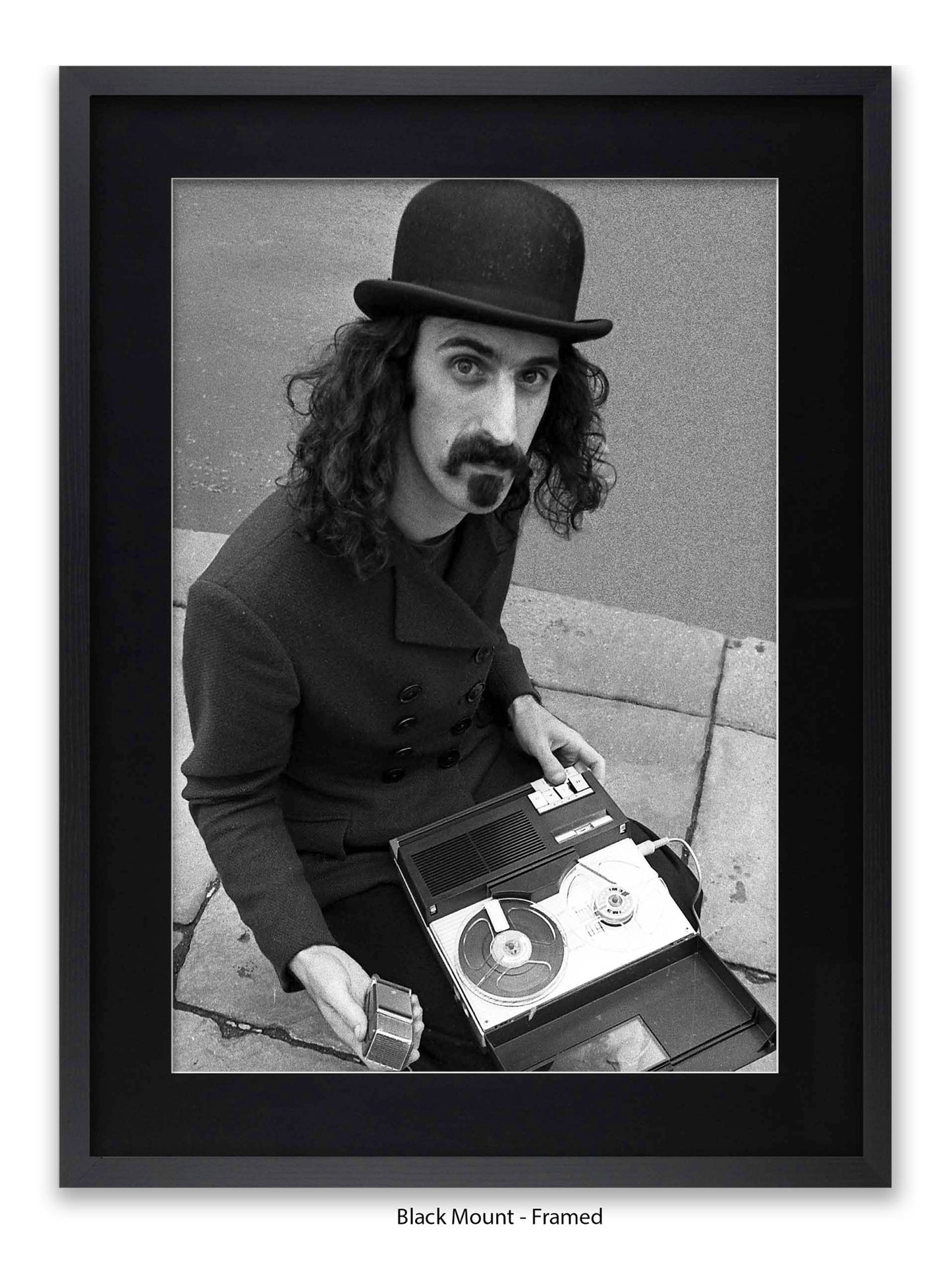 Frank Zappa - Buckingham Palace 1967 - Poster