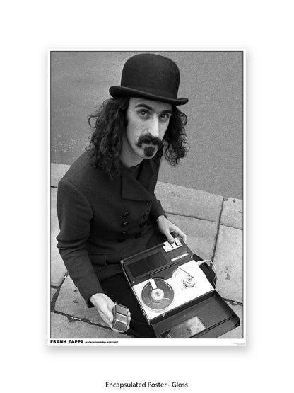 Frank Zappa - Buckingham Palace 1967 - Poster