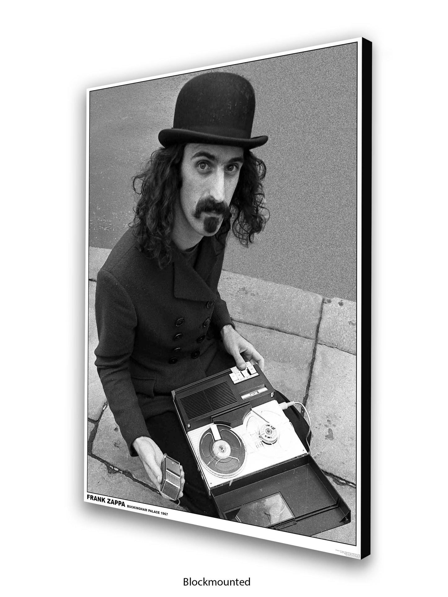 Frank Zappa - Buckingham Palace 1967 - Poster