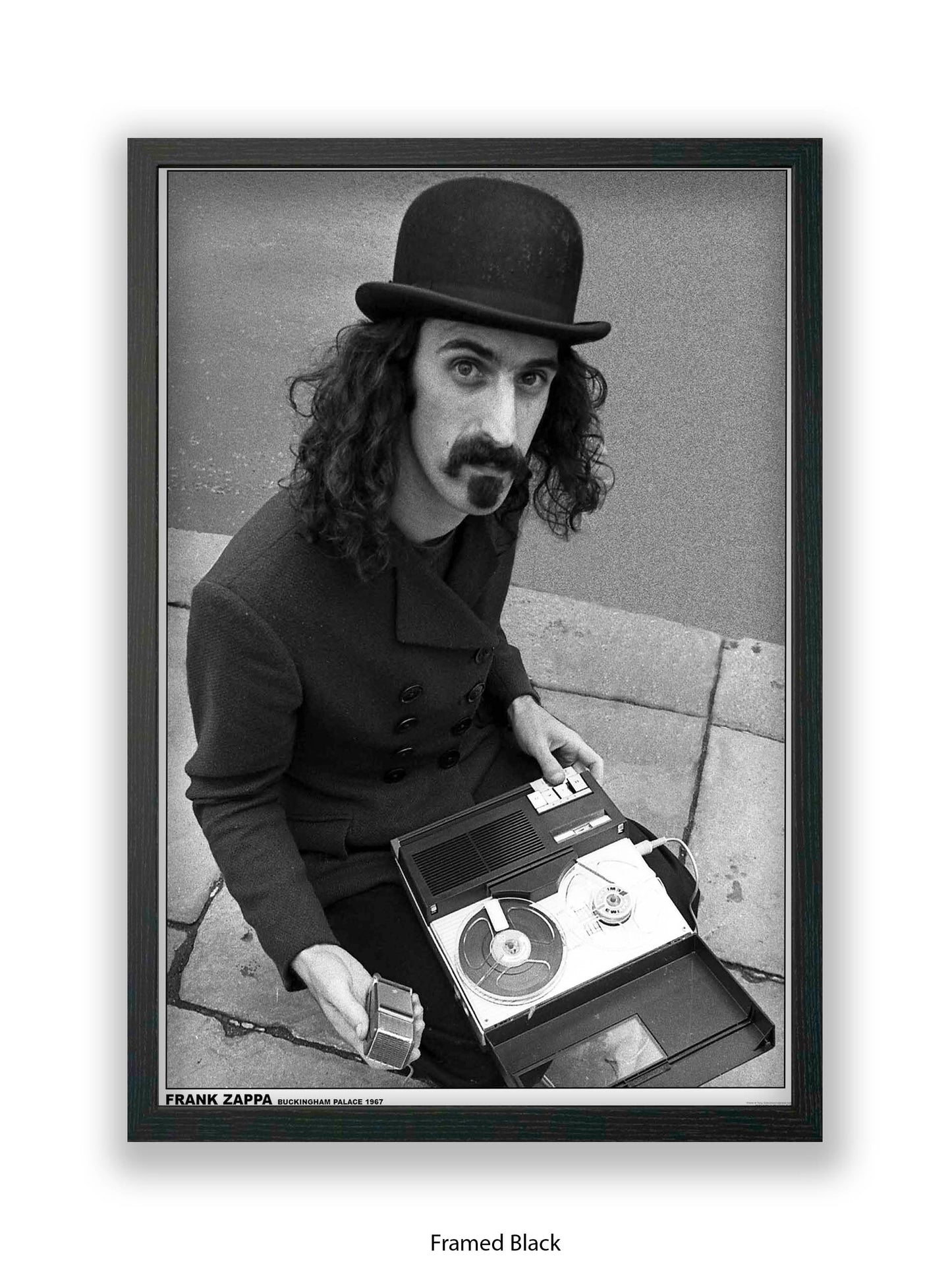 Frank Zappa - Buckingham Palace 1967 - Poster