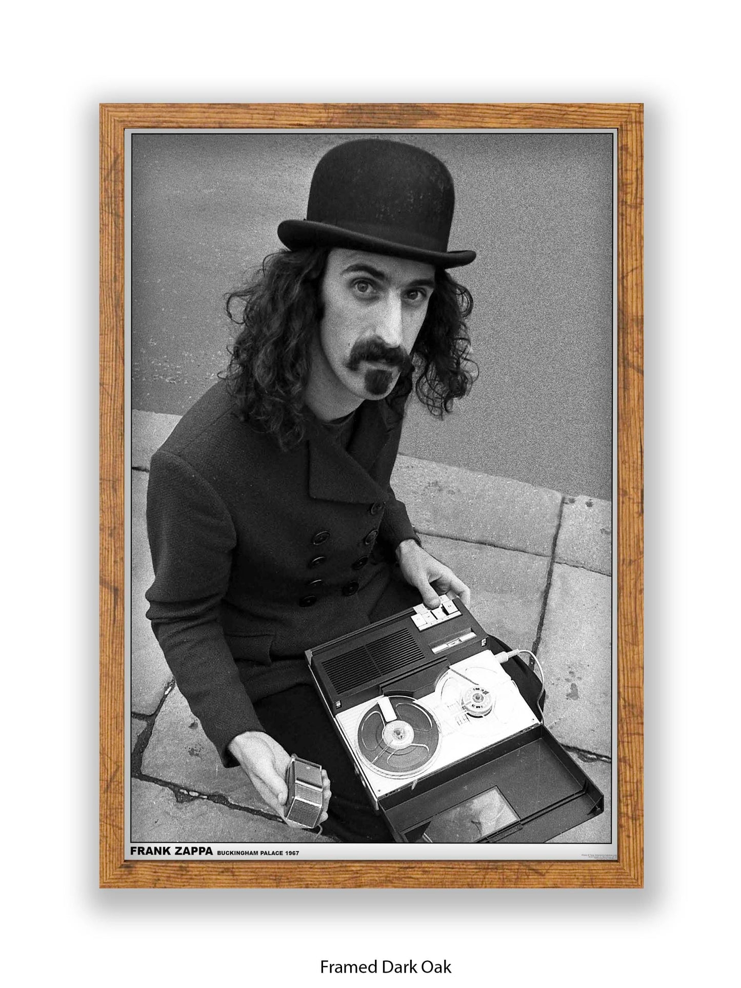Frank Zappa - Buckingham Palace 1967 - Poster
