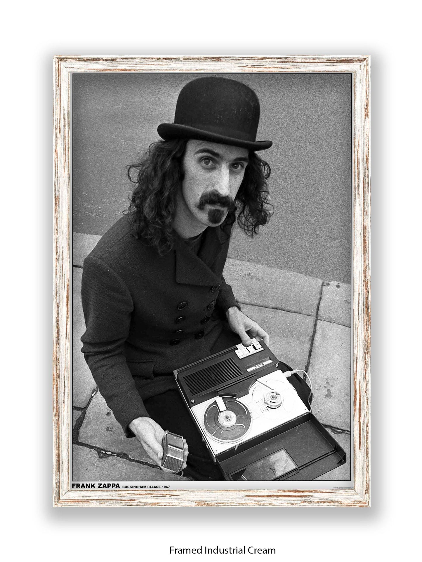 Frank Zappa - Buckingham Palace 1967 - Poster