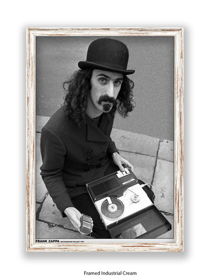 Frank Zappa - Buckingham Palace 1967 - Poster