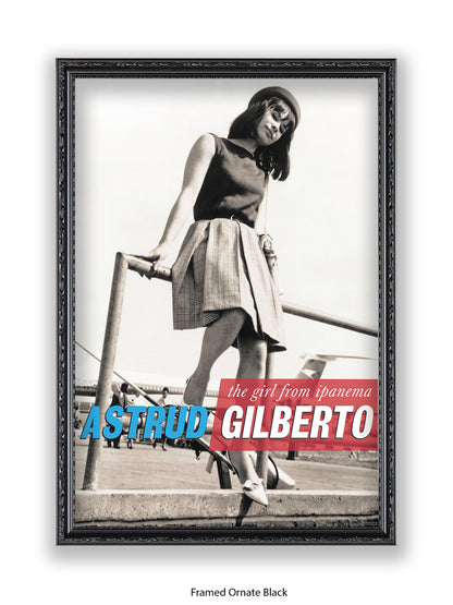 Astrud Gilberto - The Girl From Ipanema - Poster