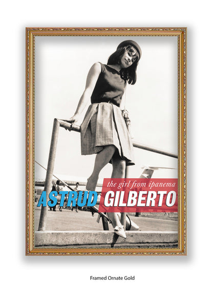 Astrud Gilberto - The Girl From Ipanema - Poster