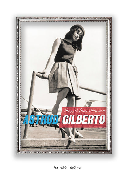 Astrud Gilberto - The Girl From Ipanema - Poster