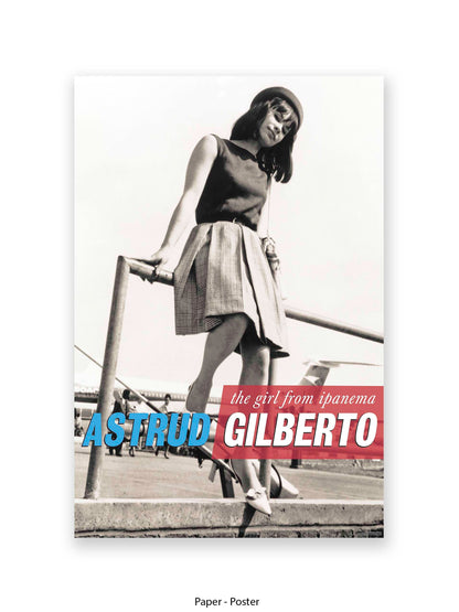 Astrud Gilberto - The Girl From Ipanema - Poster