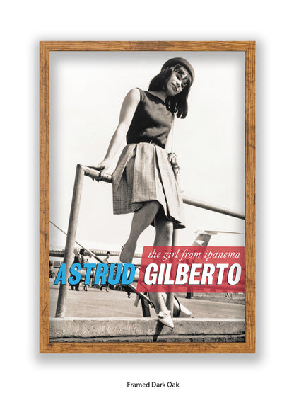 Astrud Gilberto - The Girl From Ipanema - Poster
