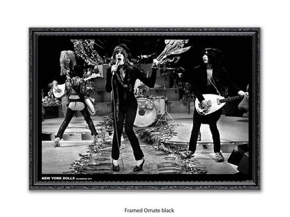New York Dolls Hilversum 1973 Poster