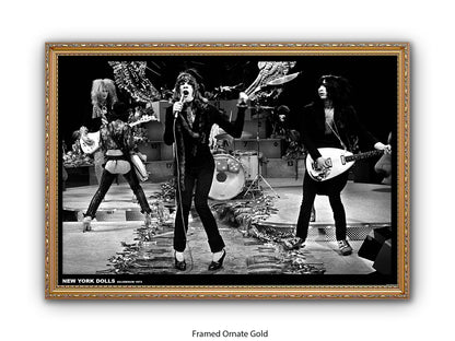 New York Dolls Hilversum 1973 Poster