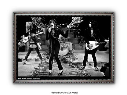 New York Dolls Hilversum 1973 Poster