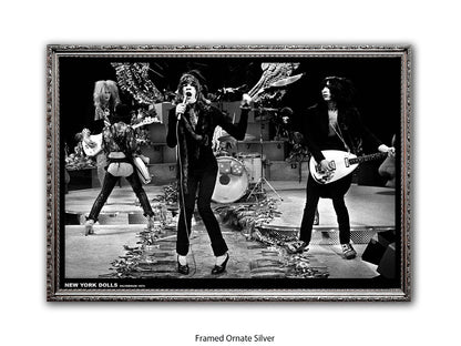 New York Dolls Hilversum 1973 Poster