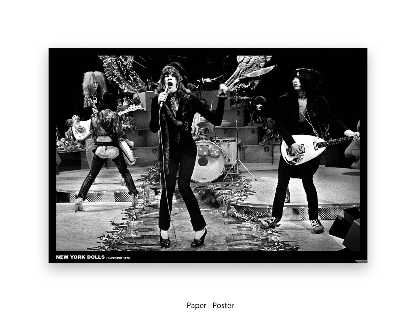 New York Dolls Hilversum 1973 Poster