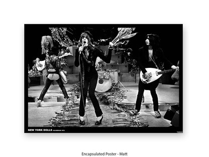 New York Dolls Hilversum 1973 Poster