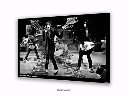 New York Dolls Hilversum 1973 Poster