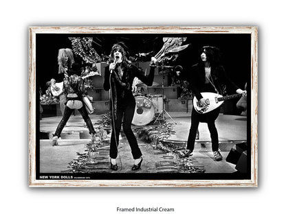 New York Dolls Hilversum 1973 Poster