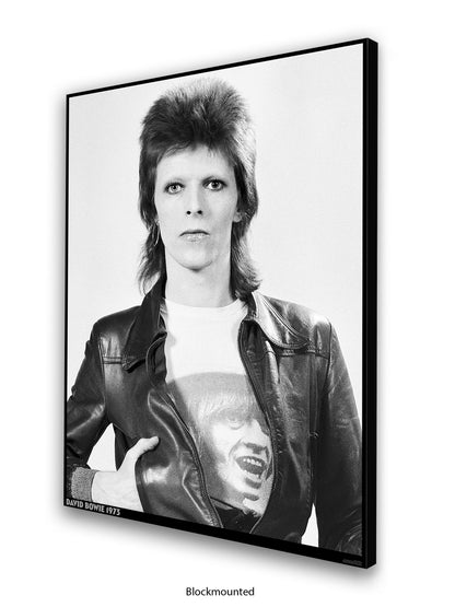 David Bowie - Leather Jacket - 1973 - Poster