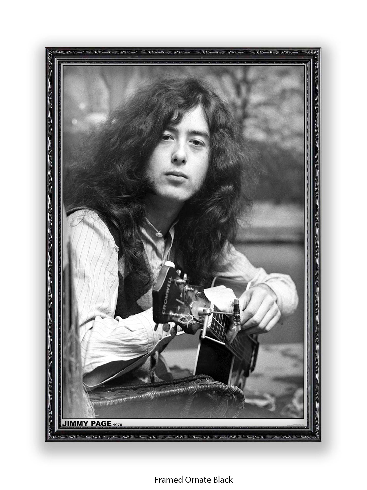Led Zeppelin - Jimmy Page - 1970 - Poster