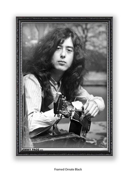 Led Zeppelin - Jimmy Page - 1970 - Poster