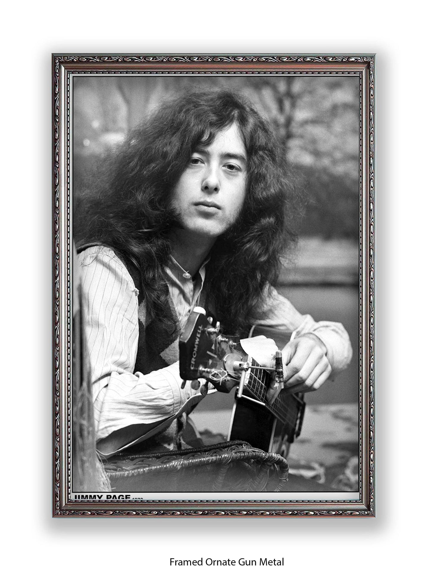 Led Zeppelin - Jimmy Page - 1970 - Poster