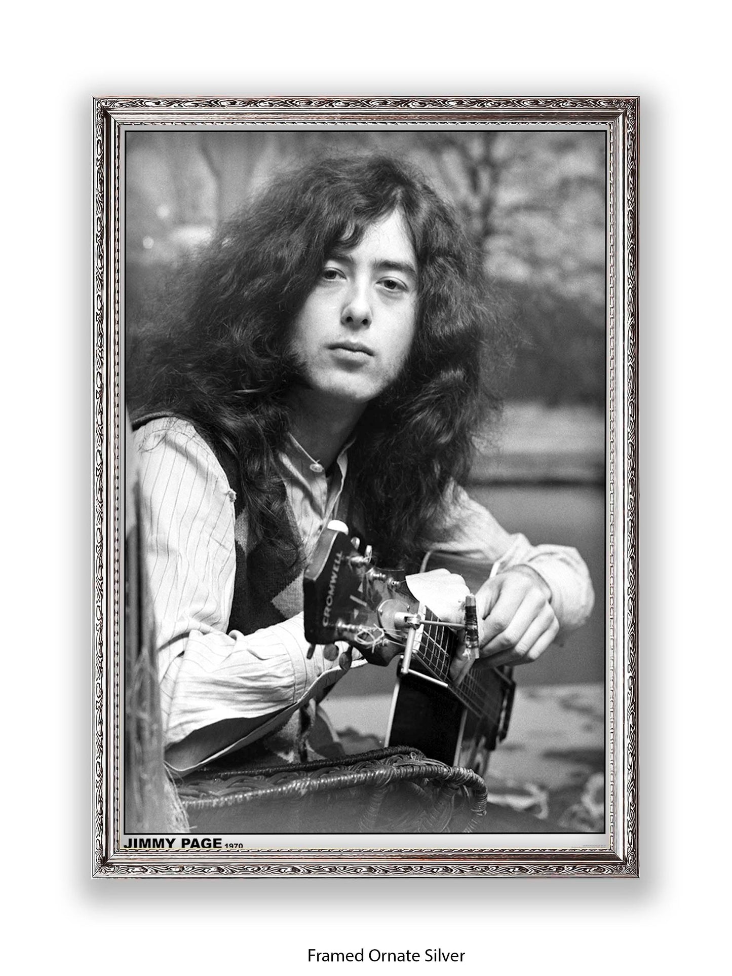 Led Zeppelin - Jimmy Page - 1970 - Poster