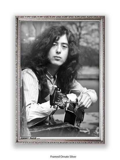 Led Zeppelin - Jimmy Page - 1970 - Poster