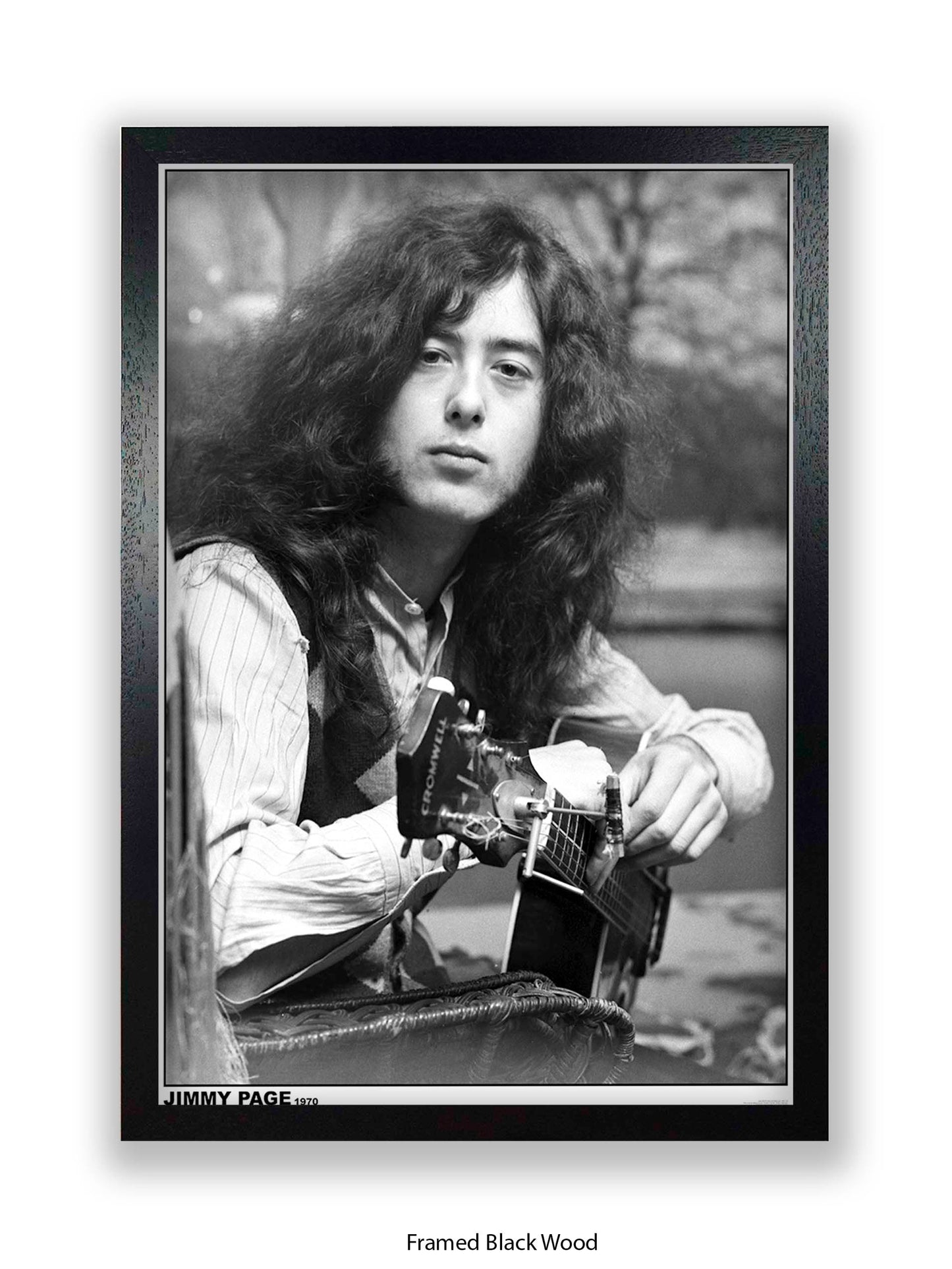 Led Zeppelin - Jimmy Page - 1970 - Poster