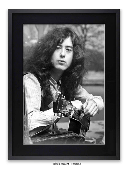 Led Zeppelin - Jimmy Page - 1970 - Poster