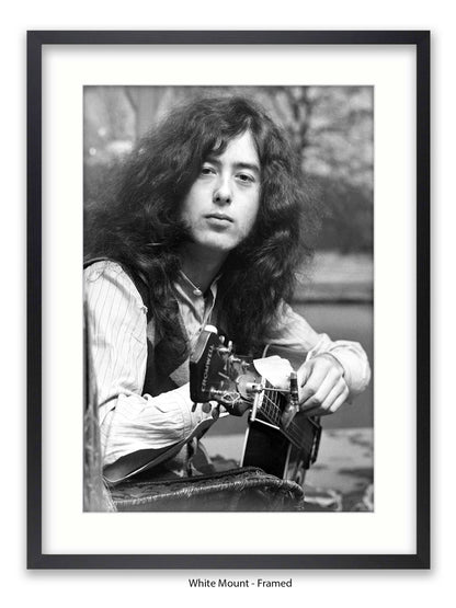 Led Zeppelin - Jimmy Page - 1970 - Poster