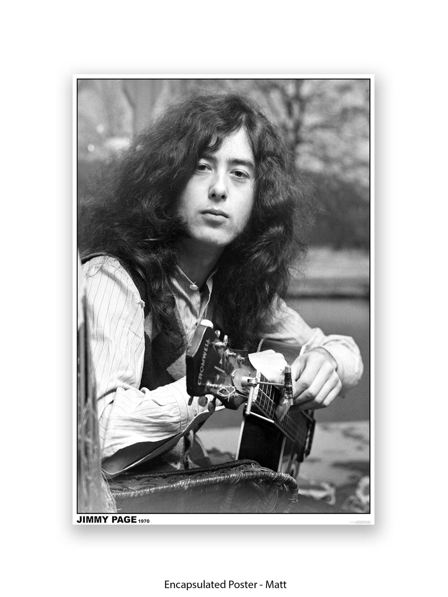 Led Zeppelin - Jimmy Page - 1970 - Poster