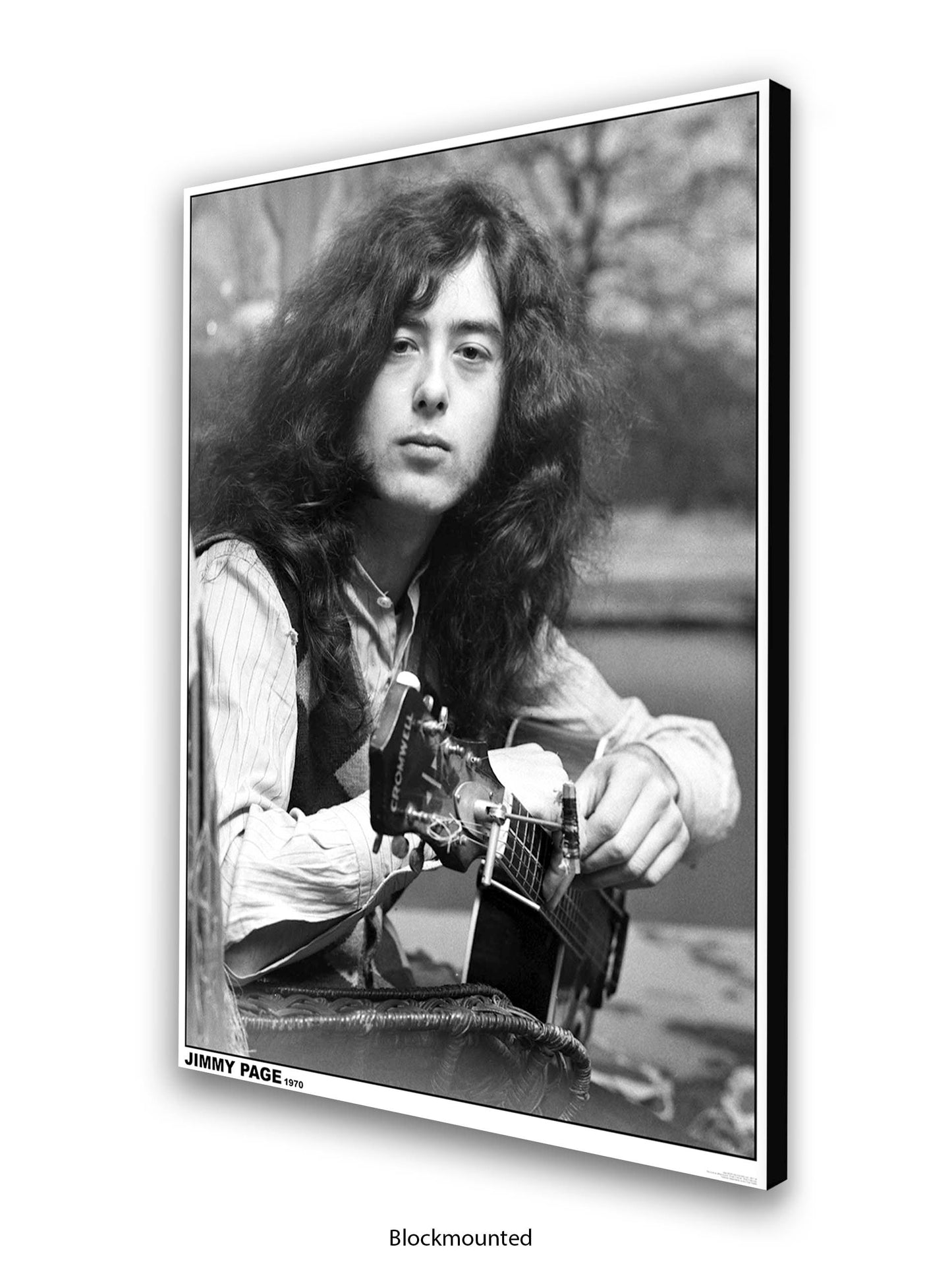 Led Zeppelin - Jimmy Page - 1970 - Poster