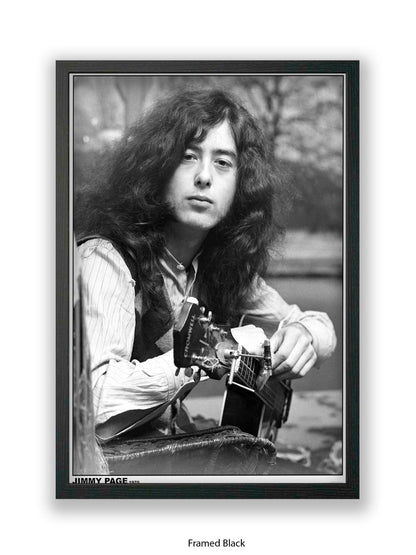 Led Zeppelin - Jimmy Page - 1970 - Poster