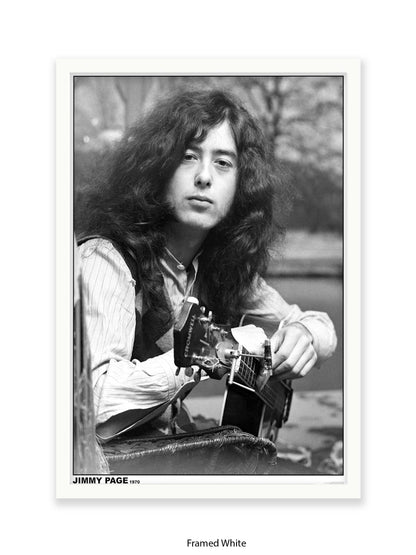 Led Zeppelin - Jimmy Page - 1970 - Poster