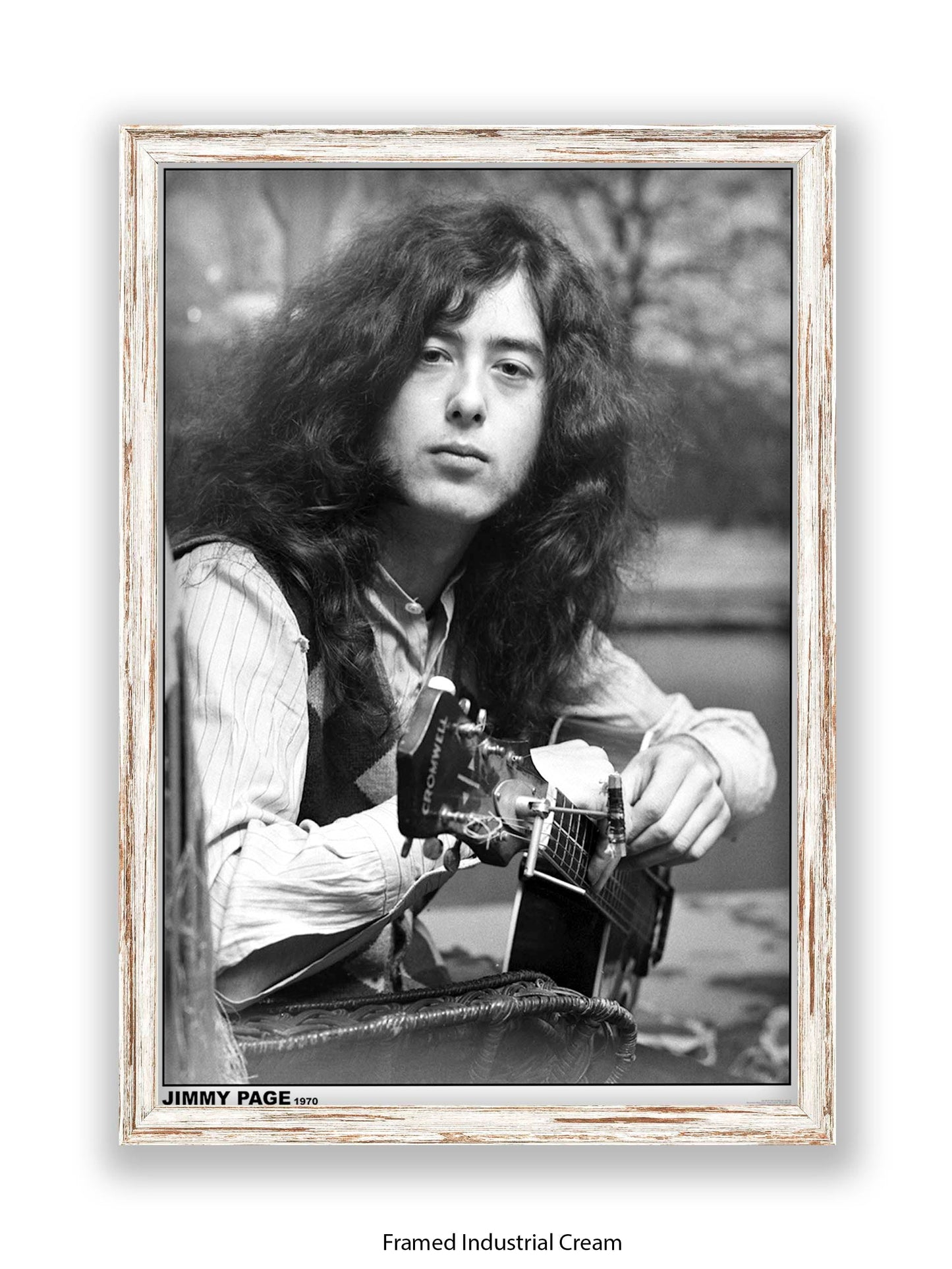 Led Zeppelin - Jimmy Page - 1970 - Poster