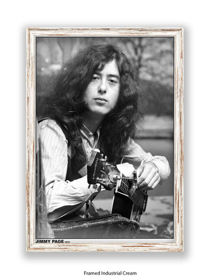 Led Zeppelin - Jimmy Page - 1970 - Poster