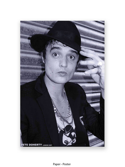 Pete Doherty - London 2007 - Poster