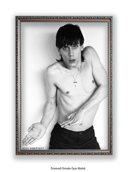 Iggy Pop - 1977 - Poster