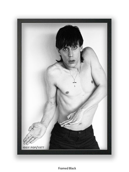 Iggy Pop - 1977 - Poster