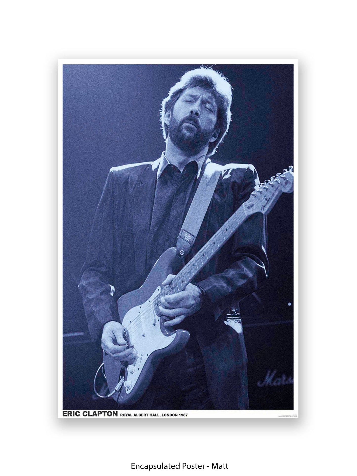 Eric Clapton - Royal Albert Hall, London 1987 - Poster