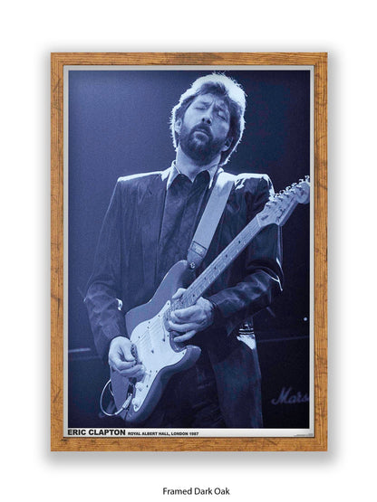 Eric Clapton - Royal Albert Hall, London 1987 - Poster
